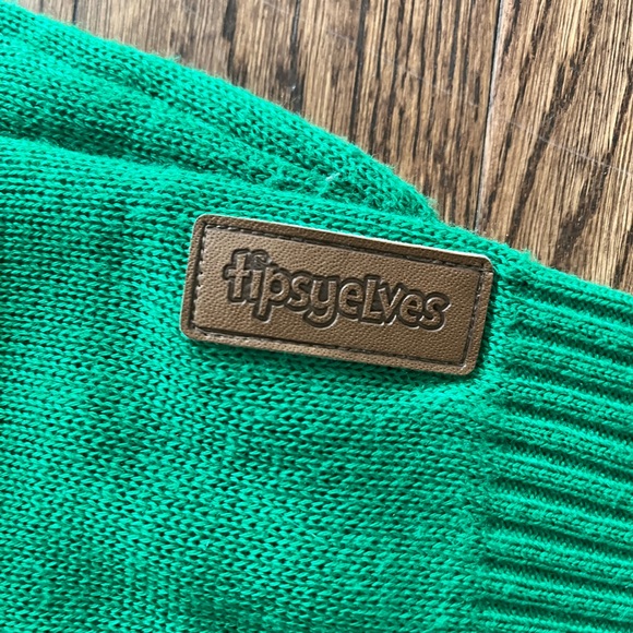 Tipsy Elves Christmas Sweater with Cat - Picture 5 of 5